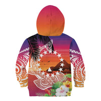 Kia Orana Cook Islands Kid Hoodie Sunset Dream