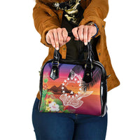 Kia Orana Cook Islands Shoulder Handbag Sunset Dream LT7 One Size Art - Polynesian Pride