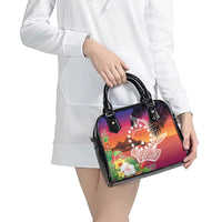 Kia Orana Cook Islands Shoulder Handbag Sunset Dream LT7 - Polynesian Pride
