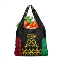 Vanuatu Indipendens Dei Grocery Bag Tribal Sand Drawing LT7 1-pack One Size Colorful - Polynesian Pride
