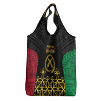 Vanuatu Indipendens Dei Grocery Bag Tribal Sand Drawing LT7 - Polynesian Pride