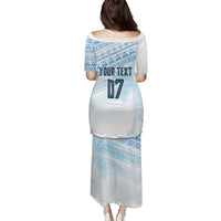 Fiji Rugby Custom Kaiviti Masi Puletasi Turquoise LT7 - Polynesian Pride