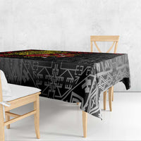 Papua New Guinea 49th Independence Day Tablecloth Motuan Revareva Bird-of-Paradise LT7 - Polynesian Pride