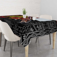 Papua New Guinea 49th Independence Day Tablecloth Motuan Revareva Bird-of-Paradise LT7 - Polynesian Pride