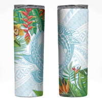 Polynesia Skinny Tumbler Sharks Duo Tropical Turquoise
