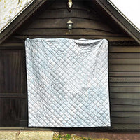 Polynesia Quilt Sharks Duo Tropical Off White