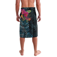 Niue Personalised Lavalava Hiapo Mix Coconut Crab