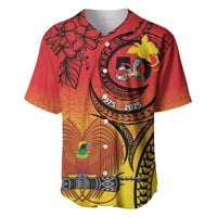 Papua New Guinea 50 Years Baseball Jersey Motuan Motifs