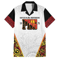 Personalized Papua New Guinea Family Matching Tank Maxi Dress and Hawaiian Shirt Hapi De bilong Indipendens PNG