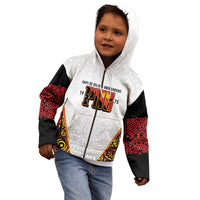 Personalized Papua New Guinea Kid Hoodie Hapi De bilong Indipendens PNG