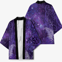 Aotearoa Taniko Matariki Kimono Cosmic Violet LT7 - Polynesian Pride