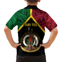 Vanuatu 44th Independence Anniversary Family Matching Summer Maxi Dress and Hawaiian Shirt LT7 - Polynesian Pride