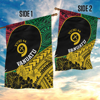 Vanuatu Independence Day Yumi 44 Garden Flag