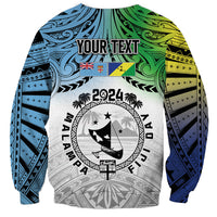Malampa Fiji Day Sweatshirt Gradient Style LT7 - Polynesian Pride
