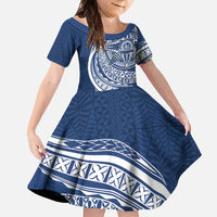 Tonga Queen Salote College Personalized Family Matching Long Sleeve Bodycon Dress and Hawaiian Shirt Ngatu Tokelaufeletoa Motifs