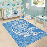 Tonga Apifo'ou Kolisi Personalized Area Rug Ngatu Tokelaufeletoa Motifs