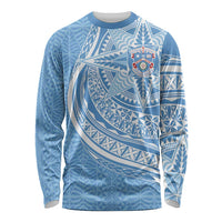 Tonga Apifo'ou Kolisi Personalized Long Sleeve Shirt Ngatu Tokelaufeletoa Motifs