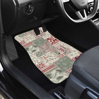 Aloha Hawaii Pastel Christmas Patchwork Car Mats Classic Style - Polynesian Pride