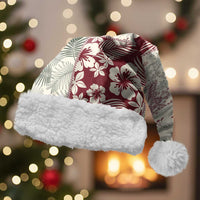 Aloha Hawaii Pastel Christmas Patchwork Christmas Santa Hat Classic Style - Polynesian Pride