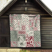 Aloha Hawaii Pastel Christmas Patchwork Quilt Classic Style - Polynesian Pride