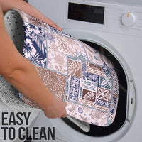 Aloha Hawaii Pastel Christmas Patchwork Bathroom Set Rustic Style - Polynesian Pride