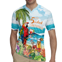 Aloha Hawaii Christmas Rugby Jersey It's 5 o'clock Somewhere
