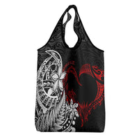 Valentine New Zealand Grocery Bag Aotearoa Couple Maori Aroha Ki a Koe LT7 - Polynesian Pride