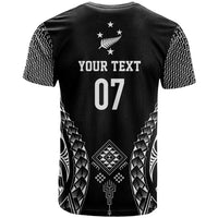 2025 Rugby Championship New Zealand Custom T Shirt Poutama Motifs LT7 - Polynesian Pride