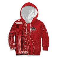 Samoa FAST Siapo Kid Hoodie Tatau-Ulafala Vines - Polynesian Pride
