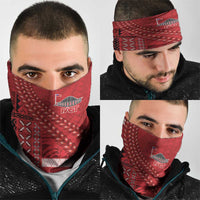 Samoa FAST Siapo Neck Gaiter Tatau-Ulafala Vines LT7 - Polynesian Pride
