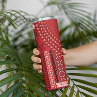 Samoa FAST Siapo Skinny Tumbler Tatau-Ulafala Vines - Polynesian Pride