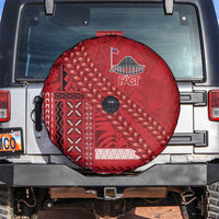 Samoa FAST Siapo Spare Tire Cover Tatau-Ulafala Vines - Polynesian Pride