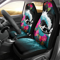 Hawaii Surfing Car Seat Cover Triple Crown Rides The Waves LT7 - Polynesian Pride