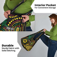 Vanuatu Personalized Aboriginal Arts Grocery Bag Turtle and Iguana Special - Polynesian Pride