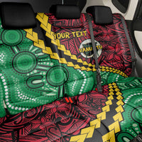Vanuatu Personalized Tribal Back Car Seat Cover Aboriginal Inspired Mix Style - Polynesian Pride