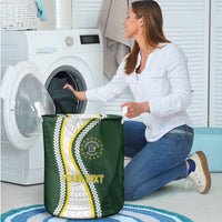 Cook Islands Rugby Personalized Avaiki Laundry Basket GO Kuki