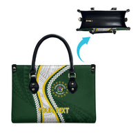Cook Islands Rugby Personalized Avaiki Leather Bag GO Kuki