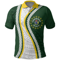 Cook Islands Rugby Personalized Avaiki Polo Shirt GO Kuki