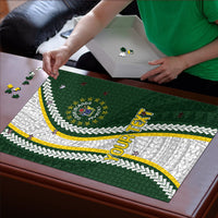 Cook Islands Rugby Personalized Avaiki Puzzle GO Kuki