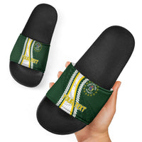 Cook Islands Rugby Personalized Avaiki Slide Sandals GO Kuki