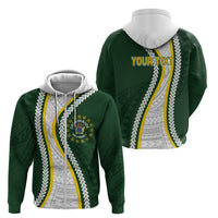 Cook Islands Rugby Personalized Avaiki Zip Hoodie GO Kuki