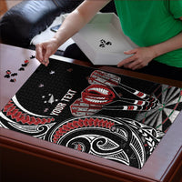 New Zealand Darts Personalized Hei Manaia Puzzle Classic Kowhaiwhai