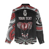 New Zealand Darts Personalized Hei Manaia Women Casual Shirt Classic Kowhaiwhai