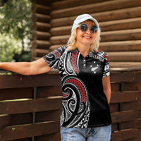 New Zealand Darts Personalized Hei Manaia Women Polo Shirt Classic Kowhaiwhai