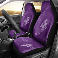 Aloha Hawaii Floral Tapa Car Seat Cover Patchwork Violet - Polynesian Pride