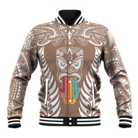 personalised-kia-kaha-te-reo-maori-baseball-jacket-hei-tiki-mix-koru-brown