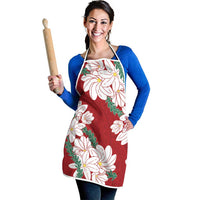 Ia Orana Tahiti Tiare Apron Crimson Lei LT7 - Polynesian Pride