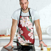 Ia Orana Tahiti Tiare Apron Crimson Lei LT7 - Polynesian Pride