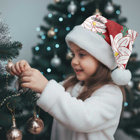 Ia Orana Tahiti Tiare Christmas Santa Hat Crimson Lei - Polynesian Pride