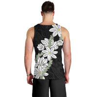Ia Orana Tahiti Tiare Men Tank Top Black Lei - Polynesian Pride